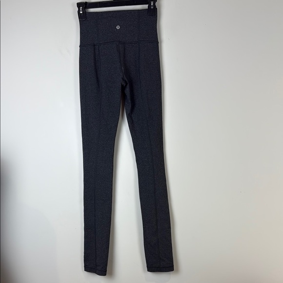 Lululemon Athletica Gray High-Waisted Seamless Leggings 33” inseam - Picture 2 of 6